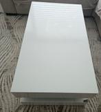 Salontafel hoogglans wit MOET WEG!, Huis en Inrichting, Tafels | Salontafels, Ophalen, Gebruikt, 100 tot 150 cm, 50 tot 100 cm
