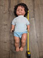 Vintage Babypop wildebras met Bruin Krullend Haar, Ophalen, Gebruikt, Babypop