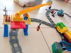 Duplo: oa 5609Elektrische trein en grote bak bouwblokken, Kinderen en Baby's, Speelgoed | Duplo en Lego, Ophalen, Zo goed als nieuw