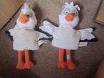 2 knuffeltjes van meneer de uil, Ophalen of Verzenden, Gebruikt, Overige typen