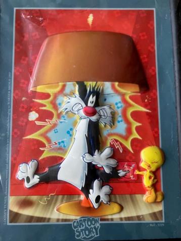  Looney Tunes 3D afbeelding in lijst Tweety & Sylvester 1997 beschikbaar voor biedingen