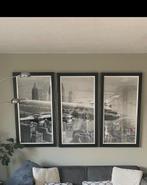Drie-luik schilderij over New York, Ophalen