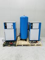Kaeser schroefcompressoren 2 stuks incl. luchttank, Gebruikt, Ophalen of Verzenden, Geluidgedempt, 6 tot 10 bar
