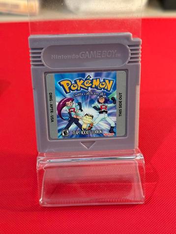 Pokemon Team Rocket Edition - Gameboy Color Custom Game Cart beschikbaar voor biedingen