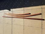 houten trapleuning (3 delig), Doe-het-zelf en Verbouw, Ophalen, Gebruikt