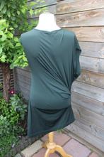 Jurk donkergroen Cora Kemperman mt XL A-sym Vaste prijs, Kleding | Dames, Maat 46/48 (XL) of groter, Ophalen of Verzenden, Knielengte