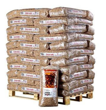 Houtpellets voor uw pelletkachel, German pellets: afgehaald. beschikbaar voor biedingen