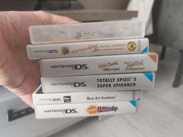 Nintendo DS/3DS Games - Nintendogs, Tinkerbell, iCarly... beschikbaar voor biedingen