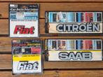 Auto emblemen Fiat, Saab en Citroën, Ophalen of Verzenden, Nieuw, Auto's