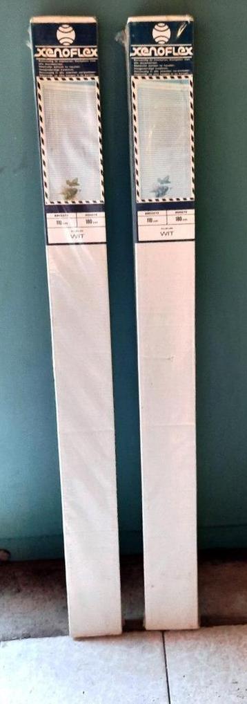 2x nieuwe jaloezie 110cm x 180cm WIT beschikbaar voor biedingen