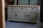 Dressoir *Ameland* vintage landelijk, Ophalen, 150 tot 200 cm, Zo goed als nieuw, Met lade(s)