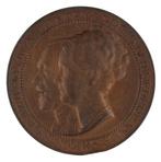 PENNING 1926 Chris van der Hoef : Wilhelmina en Hendrik º, Verzenden, Brons, Nederland