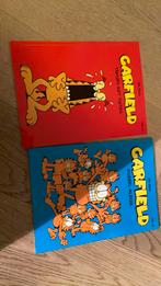 Garfield dubbelalbum en tranen met tuiten, Gelezen, Ophalen of Verzenden