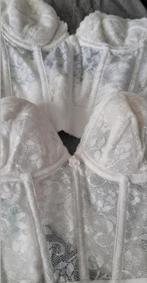 Bustier, Ophalen of Verzenden, Wit, Body of Korset