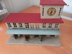 Station, Hobby en Vrije tijd, Modeltreinen | H0, Overige merken, Gebruikt, Gelijkstroom of Wisselstroom, Brug, Tunnel of Gebouw