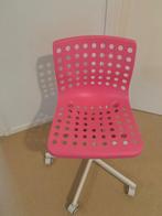 Bureaustoel ikea roze, Huis en Inrichting, Bureaustoelen, Ophalen, Zo goed als nieuw, Roze
