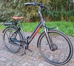 Nette mat zwarte elektrische Stella damesfiets/E-bike ✅️, Versnellingen, 56 cm of meer, Zo goed als nieuw, Ophalen