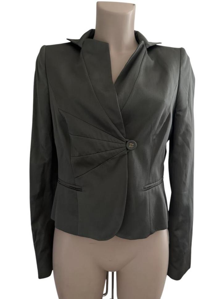 MARK blazer grijs M, Kleding | Dames, Jasjes, Kostuums en Pakken, Zo goed als nieuw, Maat 38/40 (M), Grijs, Ophalen of Verzenden