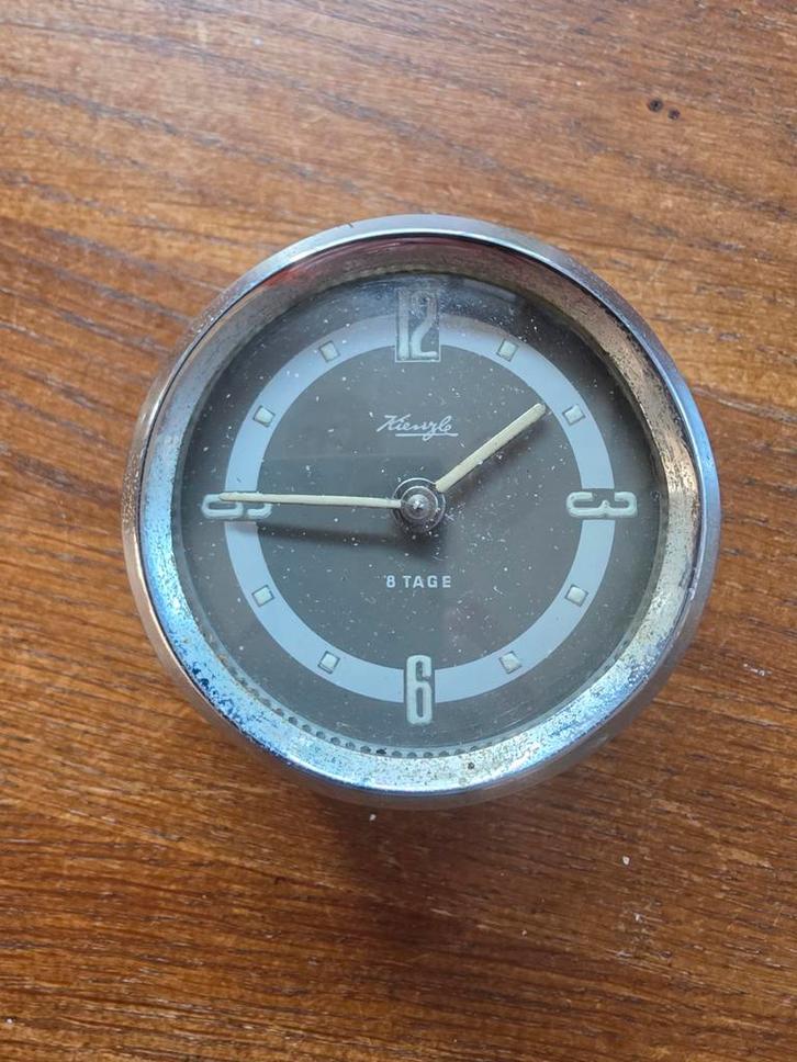 Vintage Kienzle 8-Tage Auto Klok, Antiek en Kunst, Antiek | Klokken, Ophalen of Verzenden