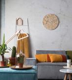 Mooie wandklok van Zuiver 'OSB Time' Ø 50 cm, Ophalen, Zo goed als nieuw, Analoog, Wandklok