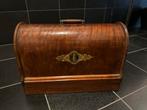 Vintage Singer Naaimachine ca. 1920 met Houten Kast, Antiek en Kunst, Antiek | Naaimachines, Verzenden