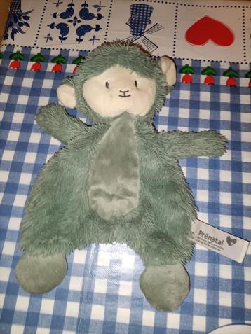 Prenetal groen schaap / lammetje knuffeldoekje  beschikbaar voor biedingen
