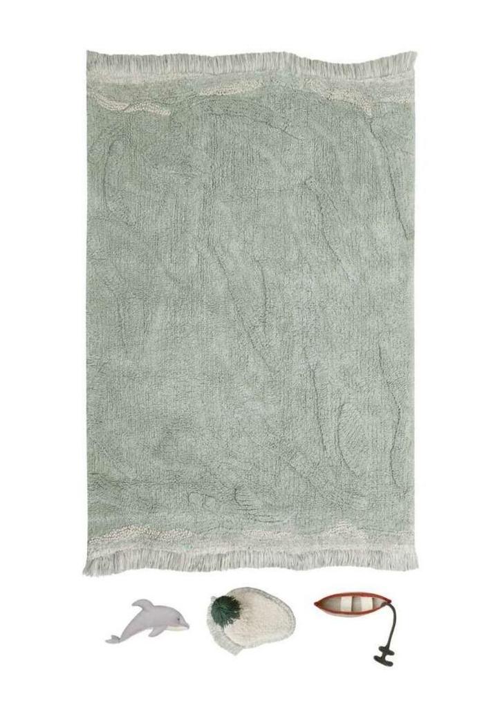 Kindervloerkleed Waves met Accessoires Lorena Canals, Kinderen en Baby's, Kinderkamer | Inrichting en Decoratie, Nieuw, Kleed of Kussen