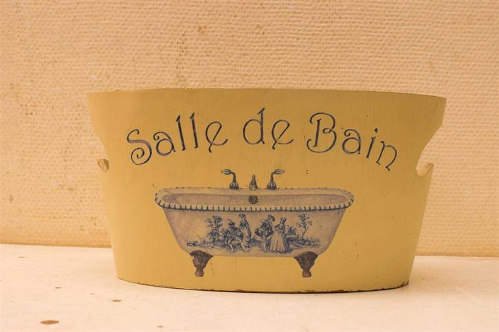 Houten Badkuip / tobbe 47200, Huis en Inrichting, Woonaccessoires | Kisten, Gebruikt, Minder dan 50 cm, Minder dan 50 cm, Ophalen of Verzenden