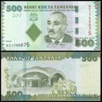 Tanzania 2010/2020, 3 nieuwe en laatste bankbiljetten (UNC), Verzenden, Tanzania, Setje