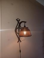 Vintage wandlamp, Zo goed als nieuw, Ophalen