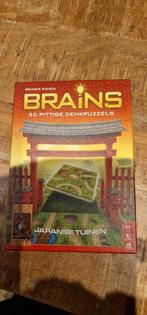Brains Japanse Tuinen - 50 Pittige Puzzels, Ophalen of Verzenden, Zo goed als nieuw, Overige typen