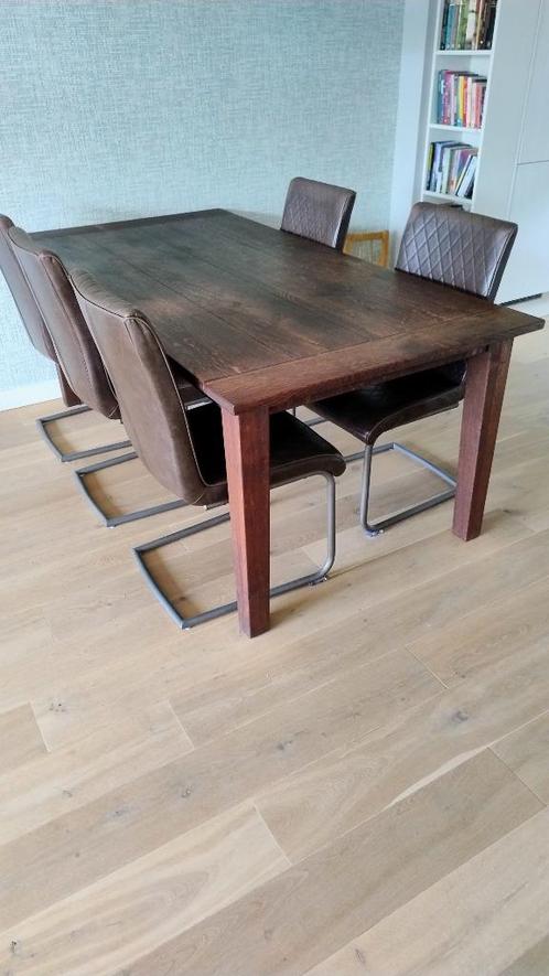 Te koop: eettafel 200 x 100, Huis en Inrichting, Tafels | Eettafels, Gebruikt, 50 tot 100 cm, 200 cm of meer, Vijf personen of meer
