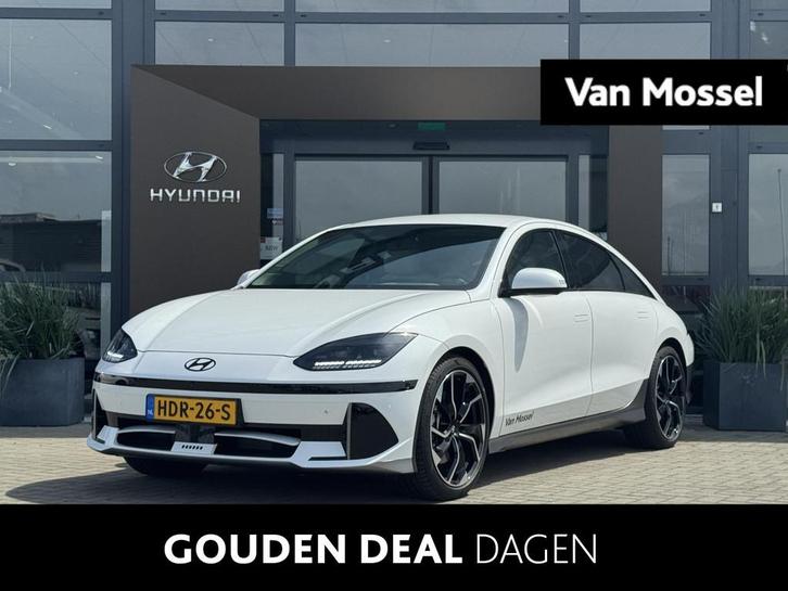 Hyundai IONIQ 6 Lounge 77.4 kWh | Airco | Cruise Control | N, Auto's, Hyundai, Bedrijf, Te koop, IONIQ 6, 360° camera, ABS, Achteruitrijcamera