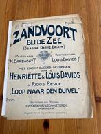 Zandvoort bij de zee - darewsky / davids, Zang, Gebruikt, Ophalen of Verzenden, Artiest of Componist
