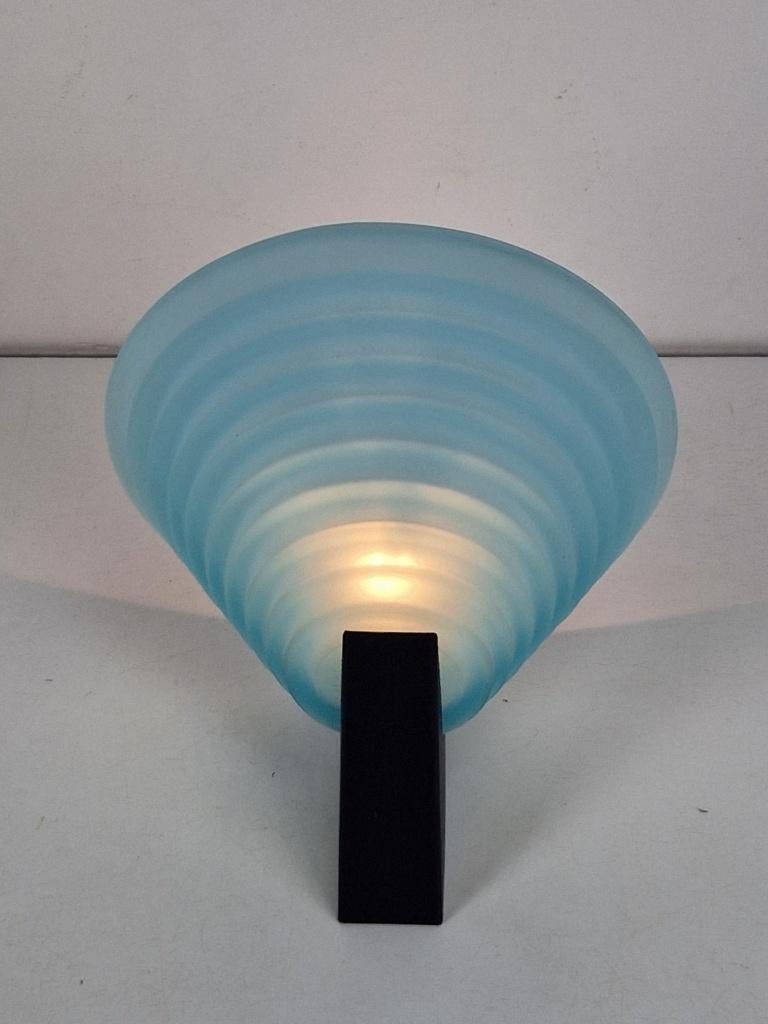 Postmoderne wandlamp mazzega murano glas italië 1980, N, N, Postmodern, Ophalen of Verzenden
