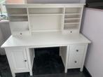 Hemnes bureau IKEA met opzetstuk, Huis en Inrichting, Bureaus, Ophalen, Gebruikt