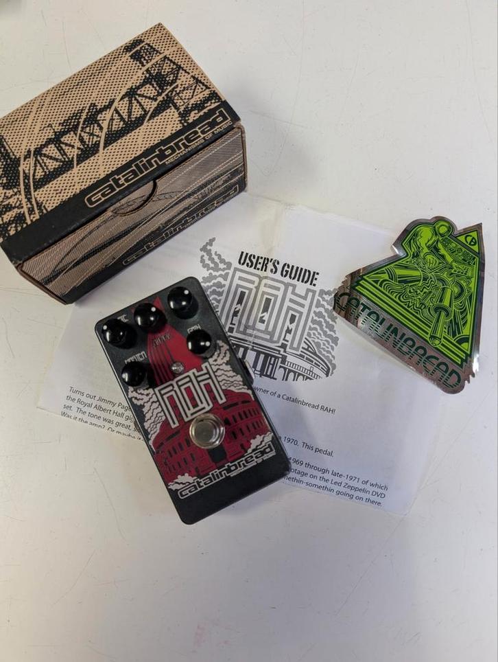Catalinbread RAH (instant Jimi Page), Muziek en Instrumenten, Effecten, Zo goed als nieuw, Ophalen