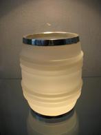 Art Deco matglazen ton zilveren randen gemerkt jaren 20-30, Antiek en Kunst, Antiek | Glas en Kristal, Ophalen of Verzenden