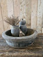 oude olijfbak ``WOONWINKEL RUSTIEK``, Ophalen of Verzenden