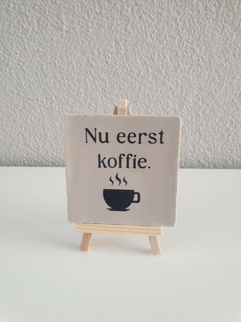Tegeltje, Huis en Inrichting, Woonaccessoires | Tekstborden en Spreuken, Nieuw, Ophalen of Verzenden