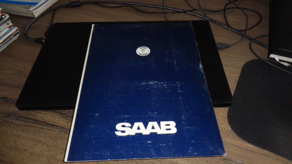 Persmap SAAB 9000 AERO   ,   1992, Verzenden, Zo goed als nieuw, Overige merken