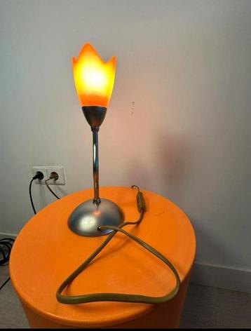 Tafellamp tulp oranje L.L. Light made in italy beschikbaar voor biedingen