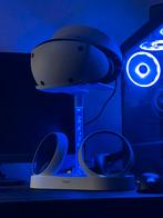 SONY PSVR2 + STAND + PC ADAPTER + GLOBULAR CLUSTER MOD, Spelcomputers en Games, Virtual Reality, Ophalen, Zo goed als nieuw, VR-bril