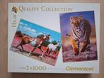 Twee puzzels van Quality Collection, Ophalen of Verzenden, 500 t/m 1500 stukjes, Zo goed als nieuw