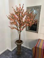 Kunstbloesemboom 2+ meter met vaas, Ophalen, Binnen, Decogreen, Zo goed als nieuw