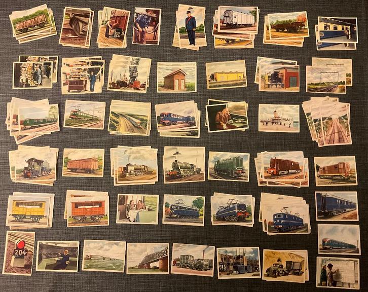 Kilometer Kampioen  TREIN Plaatjes ... Hooimeijer & Zonen, Boeken, Prentenboeken en Plaatjesalbums, Zo goed als nieuw, Plaatjesalbum