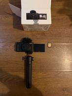 Sony ZV-1F Vlog Camera + SDkaart, Statief en Flitser, Compact, Nieuw, Ophalen of Verzenden, Sony