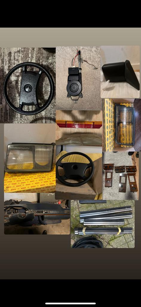 Mercedes-Benz w124 onderdelen, Auto-onderdelen, Interieur en Bekleding, Mercedes-Benz, Oldtimer onderdelen, Gebruikt, Verzenden