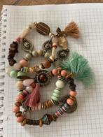 Ibiza Armbanden Set, Sieraden, Tassen en Uiterlijk, Armbanden, Overige kleuren, Ophalen of Verzenden, Zo goed als nieuw, Met bedels of kralen