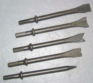 5 delige beitelset voor luchthamer, Ophalen of Verzenden, Nieuw